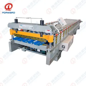 FORWARD IBR Metal roll forming zinc tile roofing sheet tile making machinery