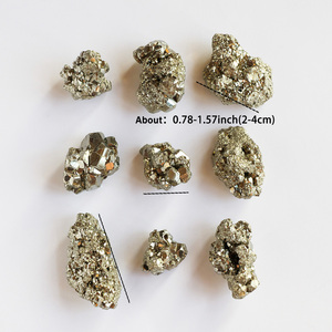 Pietre Grezze Naturali di Pirite Calcopirite, Esemplari Minerali Grezzi, Pezzi di Pirite Dorata per <span class=keywords><strong>Guarigione</strong></span>, Decorazione Casa, Cristalli all'Ingrosso - Product Image 2