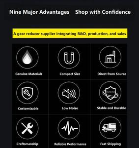 नई उत्पाद विस्तृत गति रेंज हाई टॉर्क हैलीकल गियर रिड्यूसर ट्रांसमिशन रेड्यूसर - Product Image 3