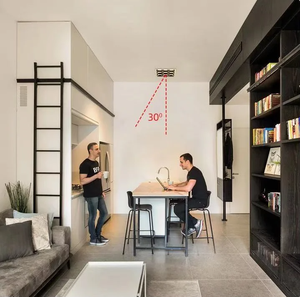 Modern 600*600MM Recessed LED <strong>Grille</strong> <strong>Light</strong> Square Aluminum Panel Fixture with 3*20W 4*20W <strong>T8</strong> LED Lamp for Warehouse Lighting - Product Image 5