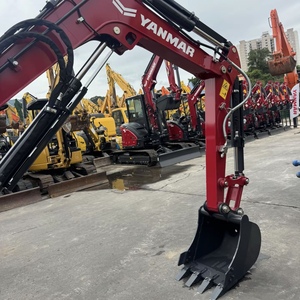 Excavatrice hydraulique d'occasion Yanmar Vio33-7, moteur d'origine, chenilles en caoutchouc, certifiée CE EPA, micro-excavatrice d'occasion à vendre - Product Image 3
