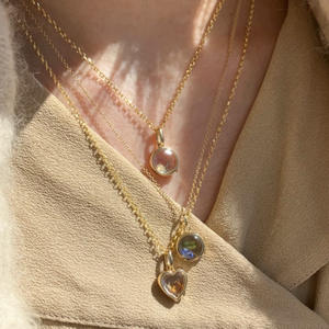 Européenne Américaine Rétro Personnalité En Acier Inoxydable Plaqué Or Boîte Pendentif Conception Creuse Ouverture Transparente Fermeture DIY Charme - Product Image 3