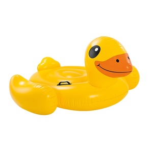 <span class=keywords><strong>INTEX</strong></span> 57556 <span class=keywords><strong>Pato</strong></span> Amarillo Inflable para Montar, Entretenimiento Acuático al Aire Libre, Parque Acuático Inflable Flotante - Product Image 1