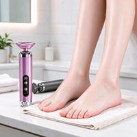 Nouvelle lime à pieds électrique en plastique pour usage domestique, élimine les peaux mortes et les callosités, pédicure multifonctionnelle, rechargeable par USB, portable, numérique