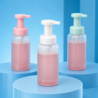 Bouteille pompe en PET de 300 ml pour huile essentielle, lavage des mains, nettoyant visage, shampoing, distributeur de liquides cosmétiques, emballage