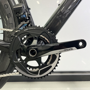 Vélo de route en fibre de carbone 8,8 kg, groupe électronique sans fil 24 vitesses Wheeltop, roues de 60 mm, cadre aérodynamique complet pour unisexe Cyclone-3rd - Product Image 5