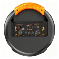 Torre de Altavoces para Fiestas con Woofer Triple X3 de 8 Pulgadas, 5 Botones, Bluetooth Inalámbrico, Micrófono, Pantalla, USB, TF, FM, TWS para Fiestas al Aire Libre