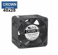 Ventilador de CC H10 para construcción, 40x28, servidor