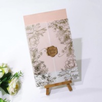 Invitación de Boda de Papel Glassine con Impresión Digital a Color Personalizada, Biodegradable, Reciclable y Resistente a Altas Temperaturas