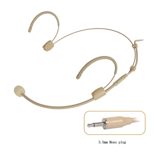 Colore della pelle professionale riduzione del rumore piccolo auricolare microfono montato sulla testa insegnante dedicato microfono montato sulla testa - Product Image 2