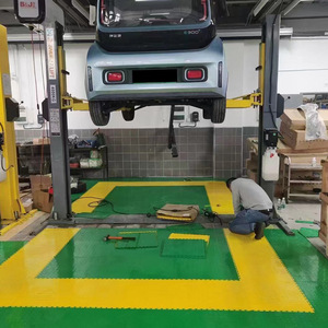 Baldosas de PVC para suelo de garaje de alta resistencia entrelazadas para fábrica de sótano de garaje - Product Image 6