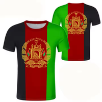 2025 nouveau drapeau afghan sport T-shirt vêtements drapeau hommes vêtements traditionnels