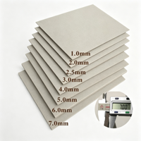 Vente en gros d'usine : Carton gris, feuilles de carton gris de 1mm/2mm/3mm/4mm d'épaisseur, matières premières pour boîtes d'emballage
