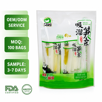 Spicy Pickled Bamboo Shoot Strips Crunchy Sour Shredded Bamboo Snack Ready to Eat Appetizer 428g