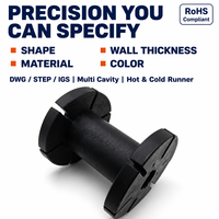 Pièces moulées par injection plastique sur mesure en PVC, ABS, POM, PA6, PP, PE, écologiques et durables, disponibles sur mesure