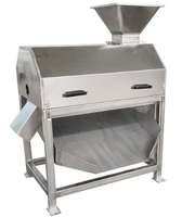 Enkelkanaals roestvrijstalen schil-, ontpit- en pulpermachine voor het maken van fruitsap van aardbeien, tomaten, mango's en jujubes