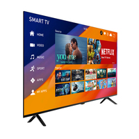 Televisi pintar LED 4K 43 inci, layar datar murah 50 55 65 75 85 inci harga