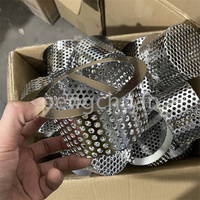 Panier filtrant perforé en acier inoxydable 304 316L facile à installer pour le traitement des eaux usées
