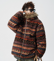 Veste en laine d'agneau vintage occidentale de haute qualité pour hommes, veste en polaire ample et épaisse pour l'automne et l'hiver, M-5XL 2026