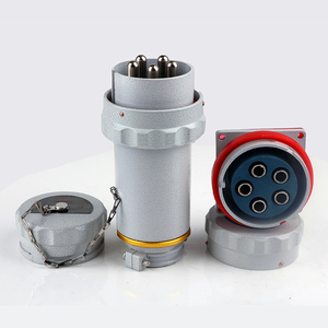 Conector Trifásico de Cinco <span class=keywords><strong>Polos</strong></span> a Prueba de Explosiones Ex 200A YT GZ-5, Sin Chispas, Enchufe y Tomacorriente de Inserción a Prueba de Explosiones - Product Image 3