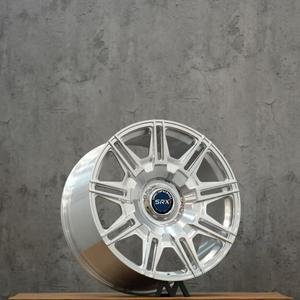 Jantes de luxe SRX en alliage d'aluminium forgé, design concave, finition argentée, capacité de charge élevée, 16-24 pouces, pour Audi, nouveau modèle, ET 10-50 mm - Product Image 3