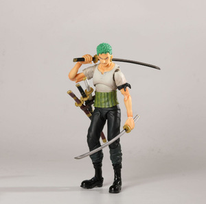 <span class=keywords><strong>One</strong></span> Pieces Roronoa Zoro PAST BLUE figura <span class=keywords><strong>de</strong></span> acción articulaciones <span class=keywords><strong>articuladas</strong></span> figurita <span class=keywords><strong>de</strong></span> vinilo movible muñeca colección modelo Juguetes - Product Image 3