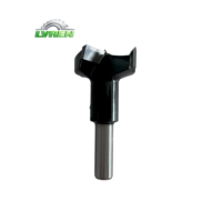 Forets de centrage CNC en carbure de tungstène + acier de 1/2 pouce, taille personnalisée, haute vitesse, oxyde noir, pour perçage de trous dans le bois