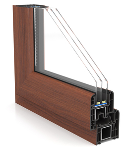 Fenêtres à <span class=keywords><strong>double</strong></span> <span class=keywords><strong>vitrage</strong></span> de style moderne les plus vendues, utilisées pour les fenêtres à battants en <span class=keywords><strong>PVC</strong></span> pour la maison - Product Image 3