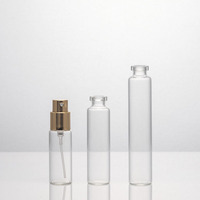 En stock – Mini flacon atomiseur vide en verre de 3 ml, 5 ml, 10 ml pour échantillon de parfum, rechargeable, avec boîte