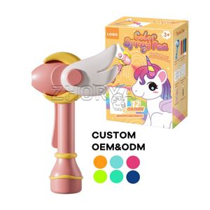 Kit de Peinture Aérographe DIY Zhorya pour Enfants, Jouets en Peluche à Peindre, Stylo Magique à Pulvérisation de Couleur avec Marqueur - Product Image 1