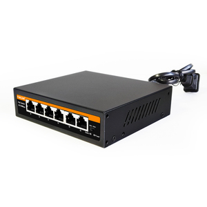 TiNCAM OEM 4포트 10/100M <span class=keywords><strong>POE</strong></span> 스위치, 2개의 업링크 네트워크 포트 포함, <span class=keywords><strong>POE</strong></span>+ 스위치, 250m VLAN 이더넷 <span class=keywords><strong>PoE</strong></span> 스위치, CCTV IP 카메라용 <span class=keywords><strong>48V</strong></span> - Product Image 2