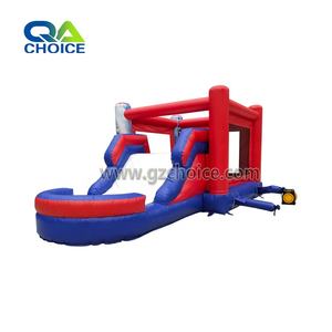 Système de balançoire gonflable en PVC de bonne qualité pour l'extérieur, château gonflable <span class=keywords><strong>avec</strong></span> <span class=keywords><strong>piscine</strong></span> - Product Image 3