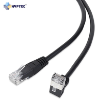Câble Ethernet industriel de GigE (CAT 6), connecteurs RJ-45, direction à angle droit VERS LE BAS