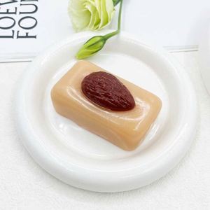 Realistic 8cm Almond Candy TPR Squeeze Toy Stress Relief <b>Squishy</b> Food Gift for Kids and Adults Relaxing <b>Squishy</b> Gift - Product Image 2