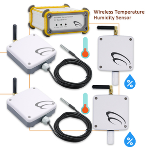 4 Conjuntos de Sensores Inalámbricos de Temperatura y Humedad, Controlador de Temperatura Lorawan, Sensor de Temperatura y Humedad para Monitoreo de Cámaras Frigoríficas - Product Image 2