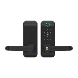 टिकाऊ एल्यूमीनियम मिश्र धातु स्मार्ट डिजिटल कीपैड कार्ड ऐप इलेक्ट्रॉनिक दरवाजा लॉक 200 क्षमता कार्यालय निवास के लिए आसान स्थापना - Product Image 5