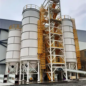 1000 ton XINGYE merek Silos baja produsen bubuk semen Bolted semen penyimpanan Silo untuk Jerman