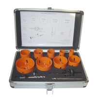 KIT DE SCIE BI-METAL 13PCS POUR LE PERCEMENT DU BOIS EN MÉTAL