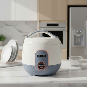 Mini-cuiseur à riz 350W 0,6L en promotion – Cuisson rapide avec cuve antiadhésive pour la cuisine – Revêtement antiadhésif qui évite l'adhérence et facilite le nettoyage - Product Image 1