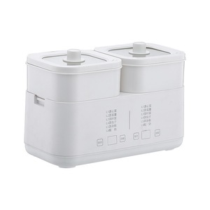 เครื่องทำไข่อเนกประสงค์พร้อมหม้อนึ่ง ควบคุมแบบดิจิตอล 220V ใช้ไฟฟ้า สำหรับอาหารเช้าที่บ้าน ตั้งเวลาอัจฉริยะ - Product Image 3