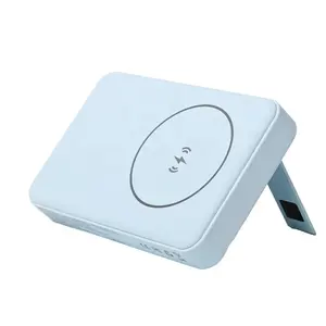 PD 35W magnetische drahtlose Power bank Doppelseitige kabellose Ladestation 10000mAh mit Telefonst änder halter