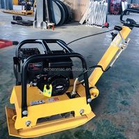 Compacteur à plaque vibrante QIC QIC avec moteur essence Honda GX390 1-13HP pour la construction et la construction routière – Vente chaude en Chine
