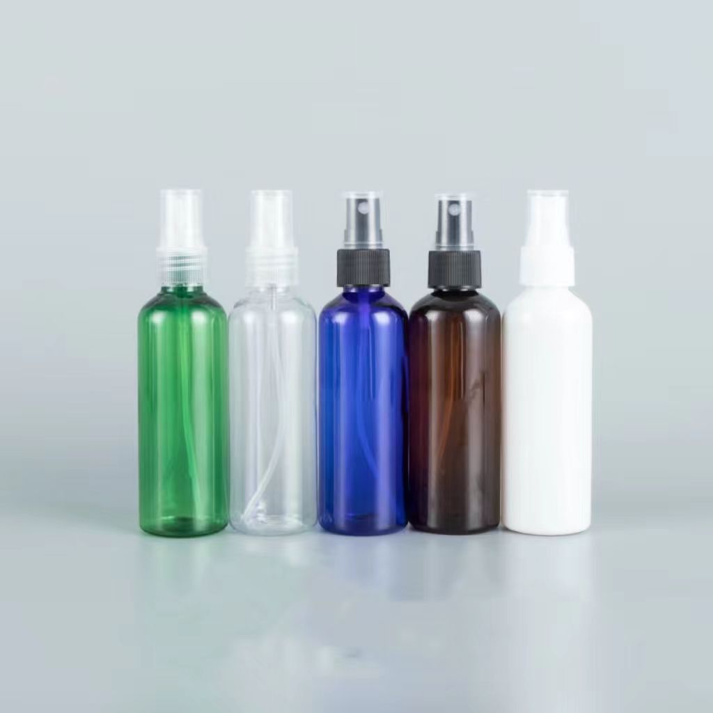 ขวดไหล่กลมสีน้ำตาล