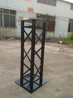 Soporte de Iluminación para Escenario de Aluminio Negro en Oferta, Soporte Portátil para Barra de Luces de DJ con Altura Ajustable para Club/Bar