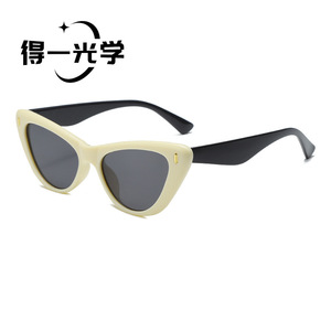 แว่นกันแดดทรงแคทอาย De Yi Optics สีดำ UV400 กรอบ PC สำหรับทุกเพศ เหมาะสำหรับกิจกรรมกลางแจ้ง - Product Image 4