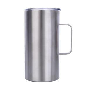 Vente en gros <span class=keywords><strong>de</strong></span> gobelet en acier inoxydable isolé à double paroi <span class=keywords><strong>de</strong></span> 20oz <span class=keywords><strong>chope</strong></span> à bière personnalisée avec poignée - Product Image 4