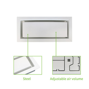 Lakeso Drywall Air <strong>Vent</strong> Air Register Hvac Ventilation Steel Flush <strong>Wall</strong> Register <strong>Vent</strong> - Product Image 5