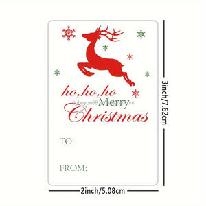 Etiquetas Autoadhesivas <span class=keywords><strong>para</strong></span> Regalo de Navidad, <span class=keywords><strong>Etiqueta</strong></span> Adhesiva con <span class=keywords><strong>Nombre</strong></span>, <span class=keywords><strong>para</strong></span> Decoración Navideña - Product Image 2