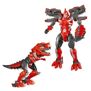 Jungen verwandeln Modell Geschenk Dinosaurier Roboter verwandeln Modell Kunststoff Action figur Roboter Spielzeug