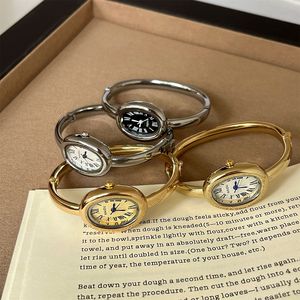 <span class=keywords><strong>Orologio</strong></span> da Polso Ovale in Lega di Quarzo Stile Antico Europeo, Eco-Friendly, alla Moda, con Quadrante <span class=keywords><strong>Piccolo</strong></span>, <span class=keywords><strong>Orologio</strong></span> da <span class=keywords><strong>Donna</strong></span> di Alta Gamma, Transfrontaliero - Product Image 2